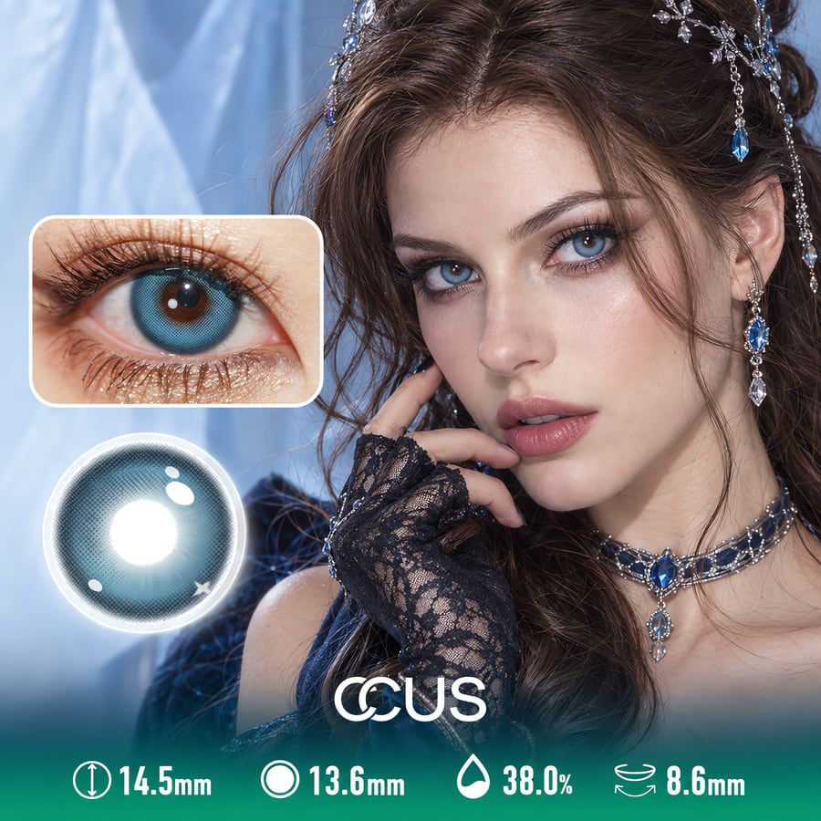 Eidolon Ice Cavern Blue Contact Lenses - Ccus Eyewear · Premium Colored Contacts Eidolon Ice Cavern Blue Contact Lenses