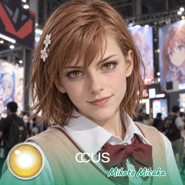 Mikoto Misaka Cosplay Contacts | CCUS Eyewear