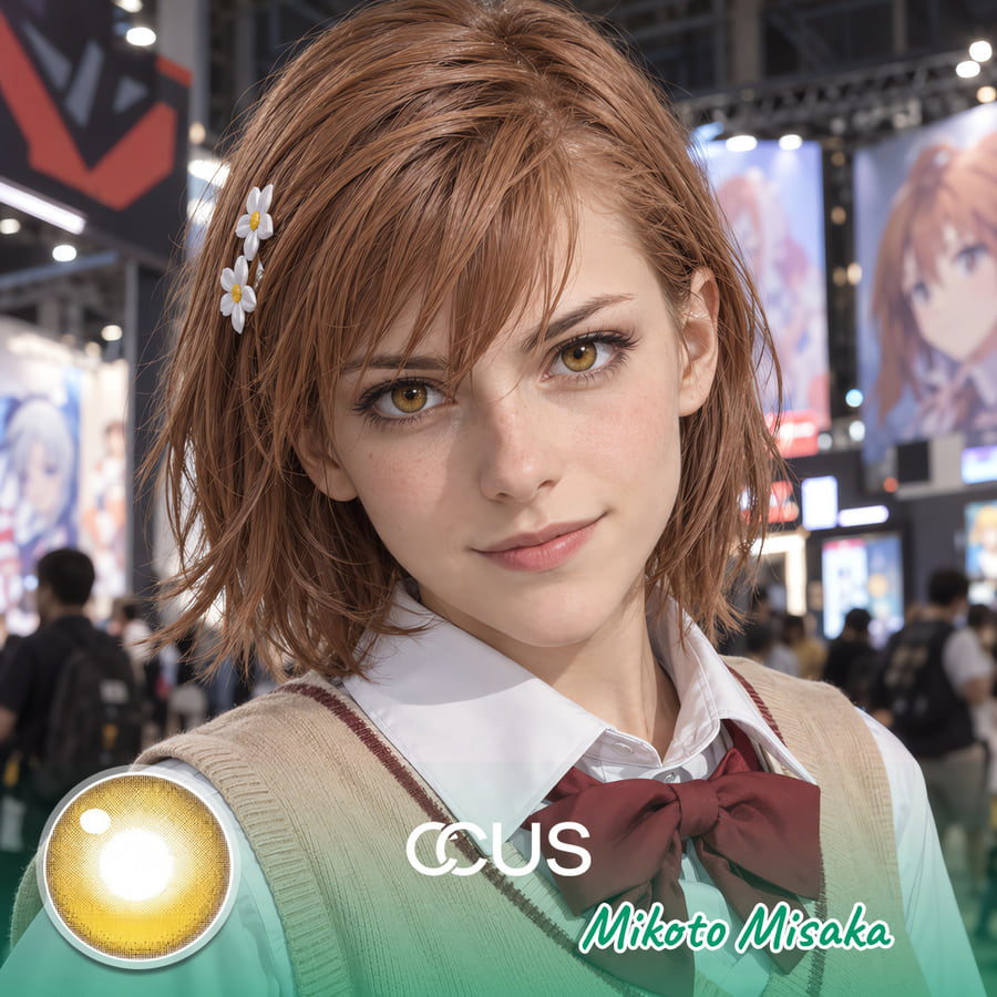 Mikoto Misaka Cosplay Contacts | Ccus Eyewear