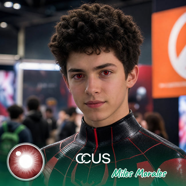Miles Morales Cosplay Contacts | CCUS Eyewear