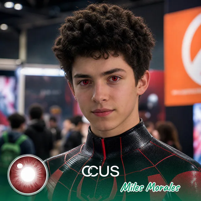 Miles Morales Cosplay Contacts | CCUS Eyewear