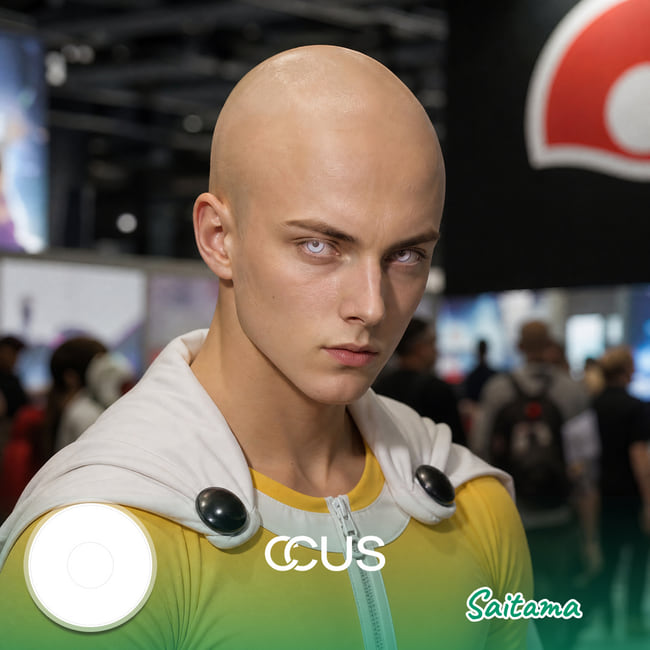 Saitama Cosplay Contacts | CCUS Eyewear