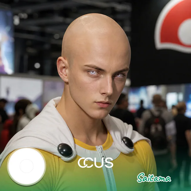 Saitama Cosplay Contacts | CCUS Eyewear