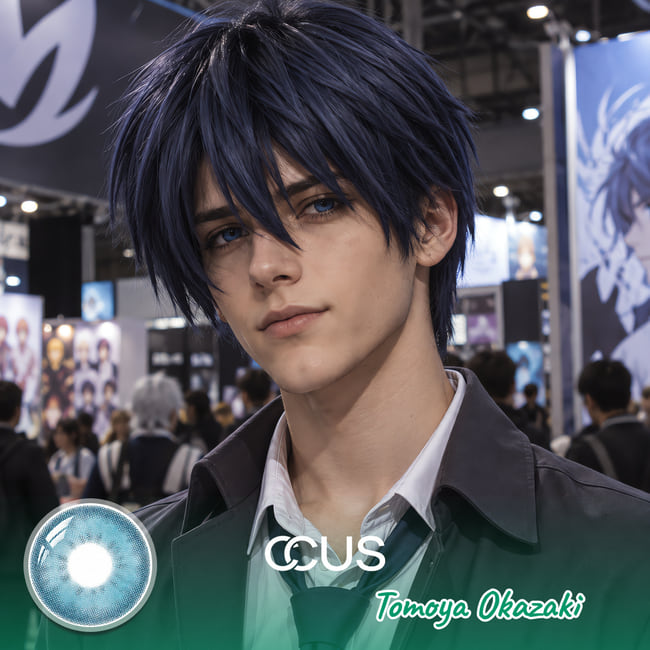 Tomoya Okazaki Cosplay Contacts | CCUS Eyewear