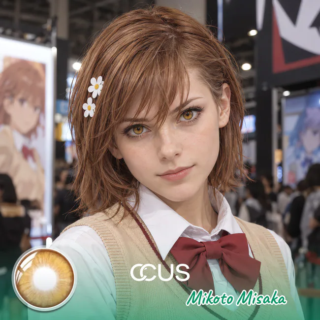 Mikoto Misaka Cosplay Contacts | CCUS Eyewear
