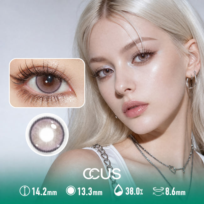 Chrome Blossom Pink Contact Lenses