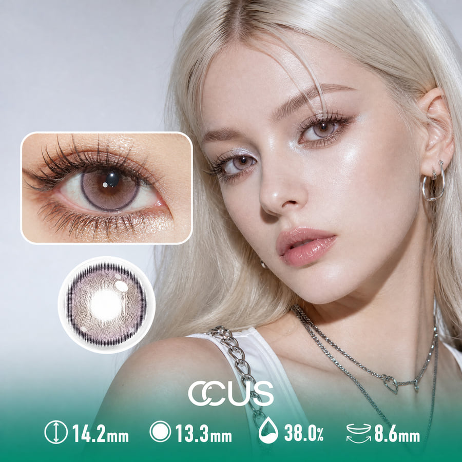 Chrome Blossom Pink Contact Lenses