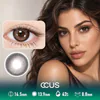 Satin Gala Brown Contact Lenses