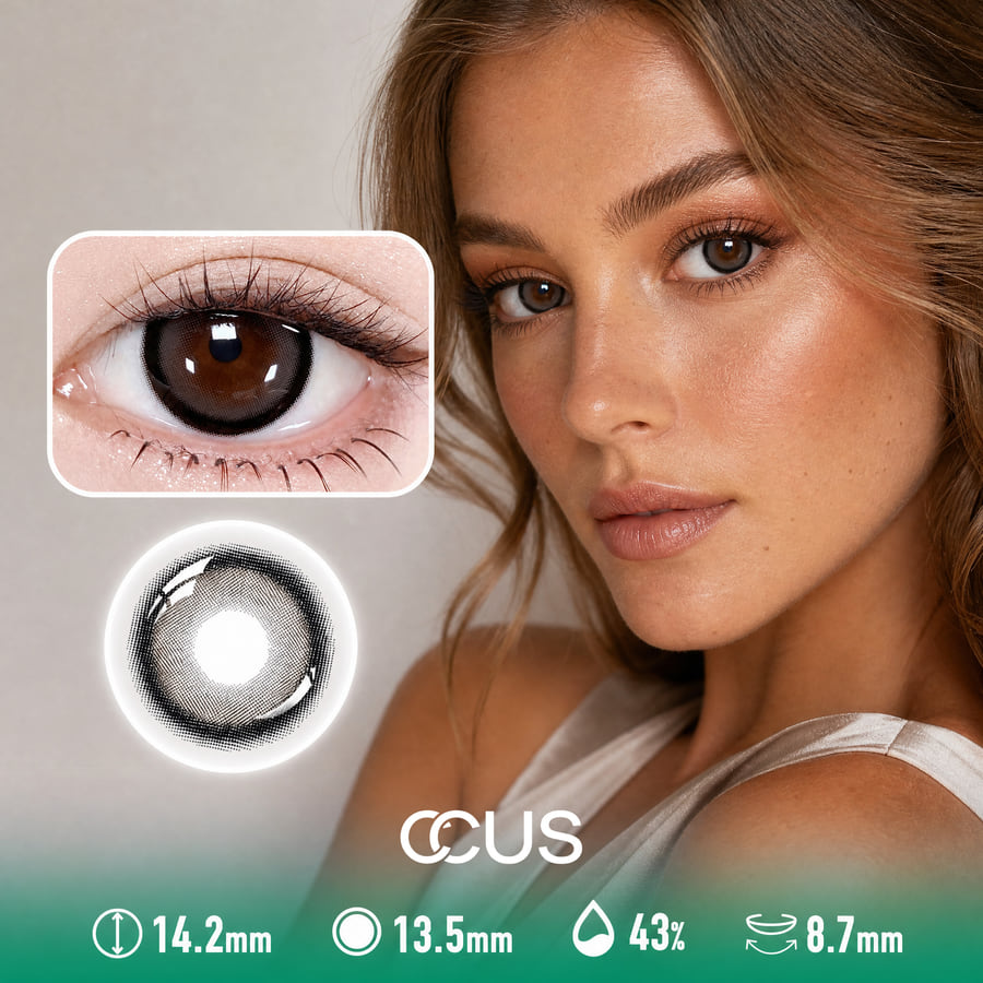 Linen Mist Warm Grey Contact Lenses