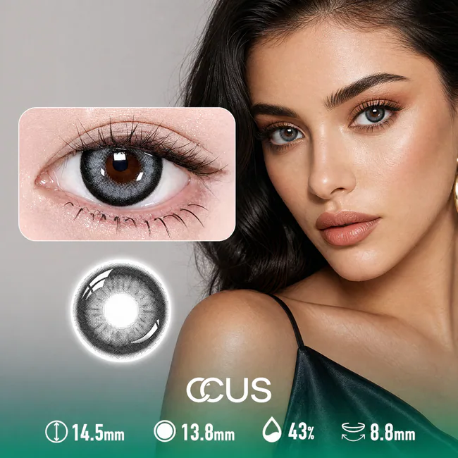 Camellia Mist White Contact Lenses