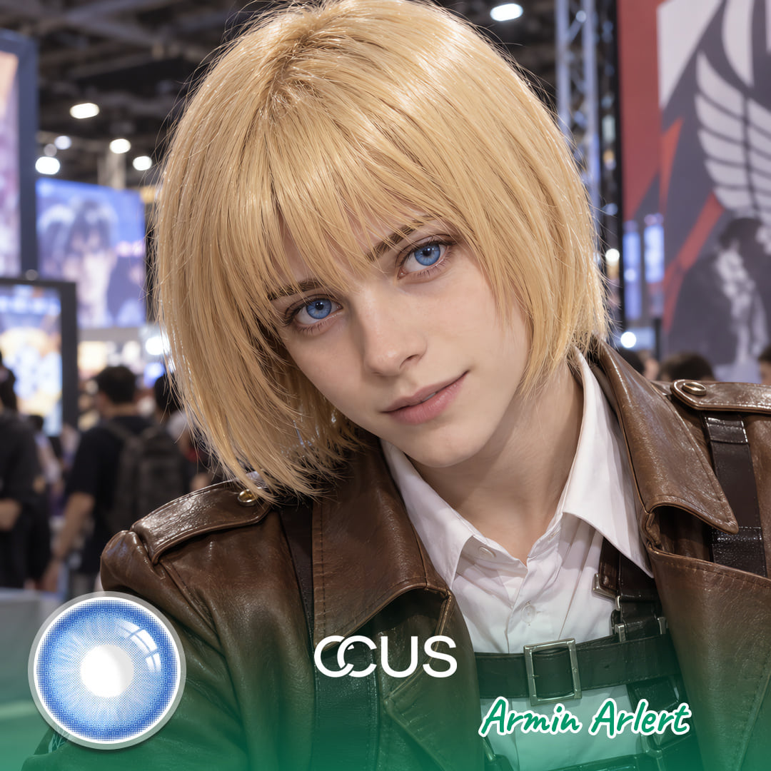 Armin Arlert Cosplay Contacts | Ccus Eyewear