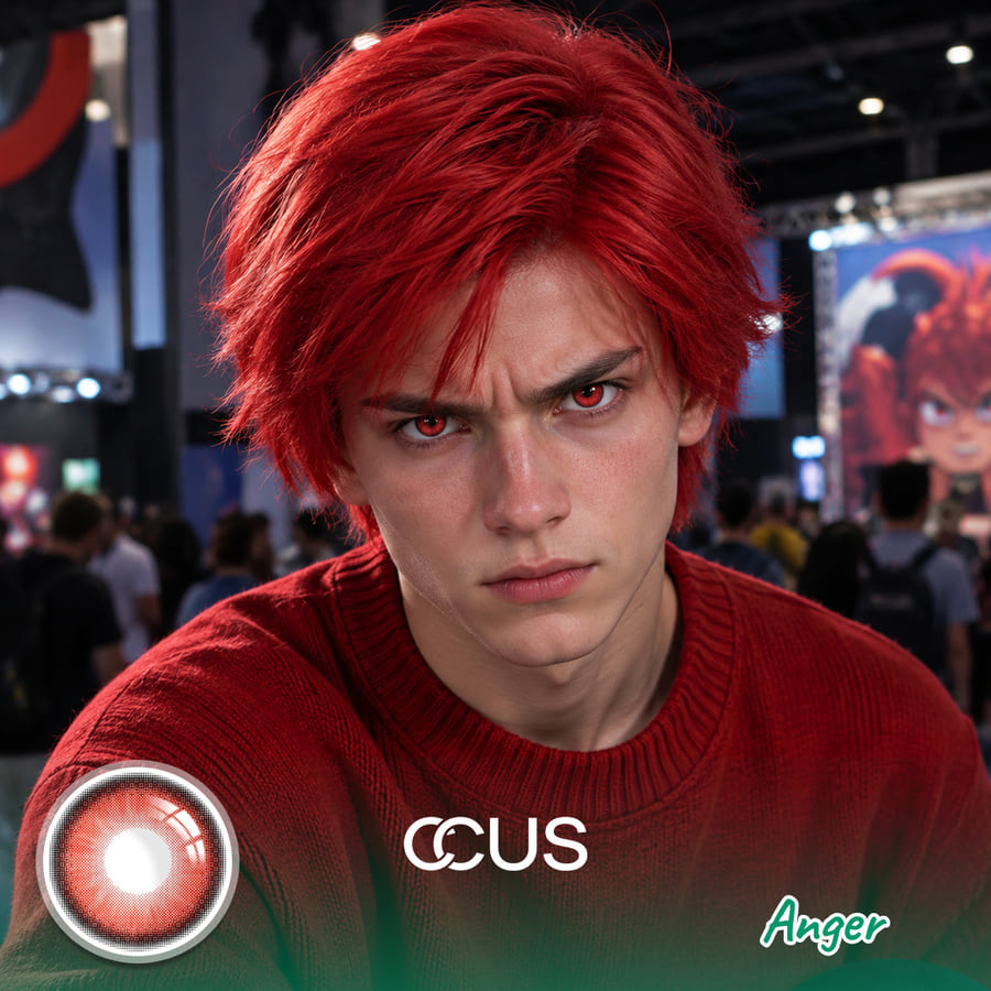 Anger Cosplay Contacts | Ccus Eyewear