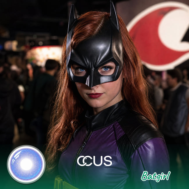 Batgirl Cosplay Contacts | CCUS Eyewear