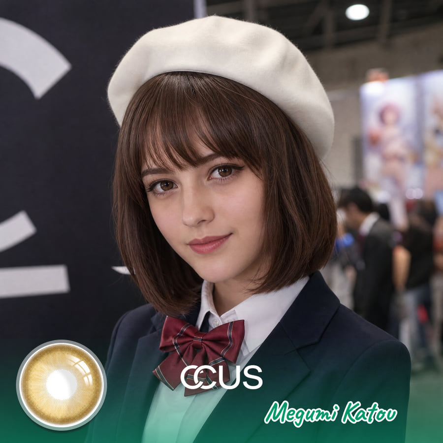 Megumi Katou Cosplay Contacts | Ccus Eyewear