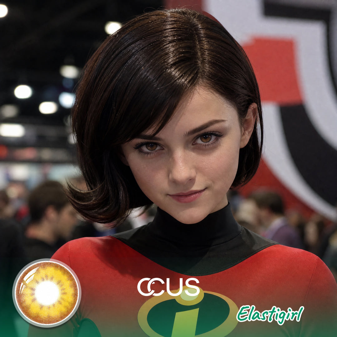 Elastigirl Cosplay Contacts | Ccus Eyewear