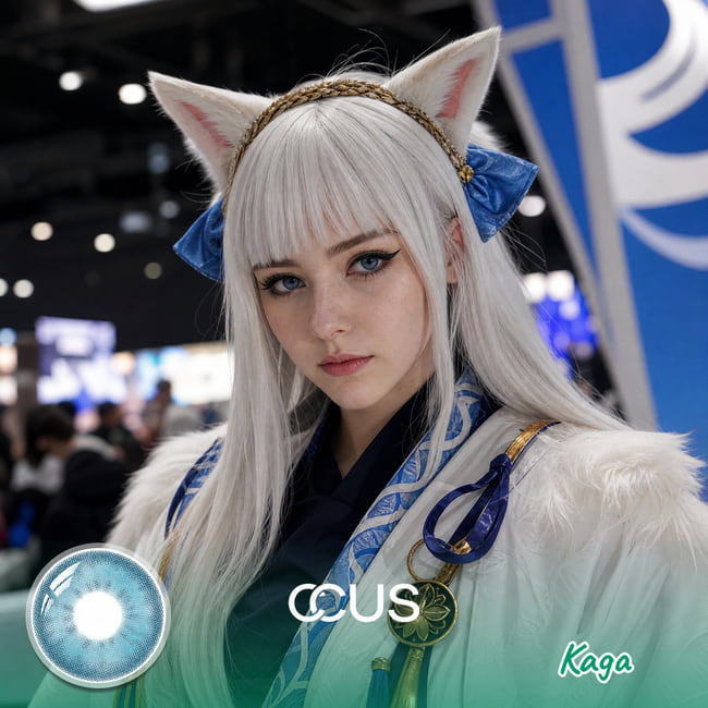 Kaga Cosplay Contacts | CCUS Eyewear