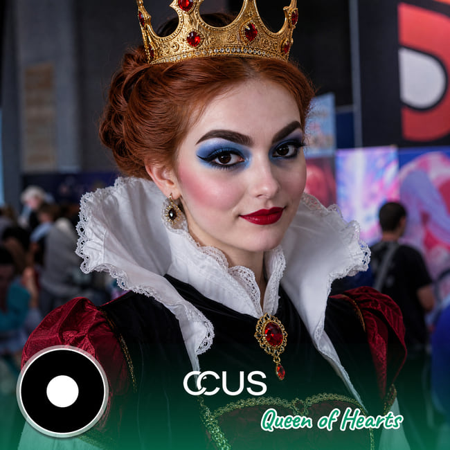 Queen of Hearts Cosplay Contacts | CCUS Eyewear