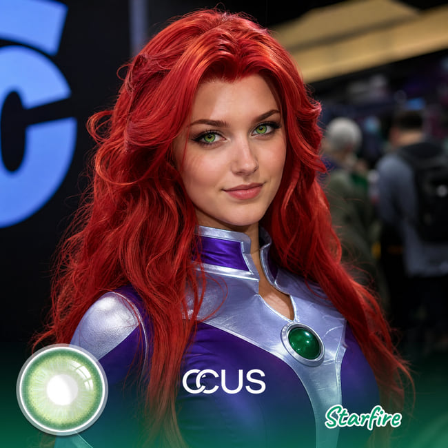 Starfire Cosplay Contacts | CCUS Eyewear