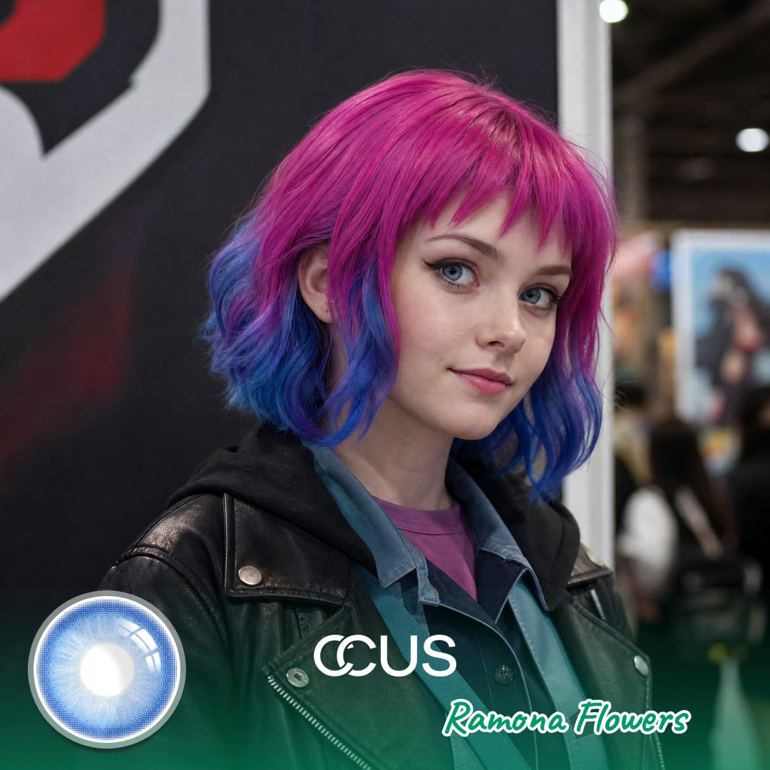 Ramona Flowers Cosplay Contacts | Ccus Eyewear