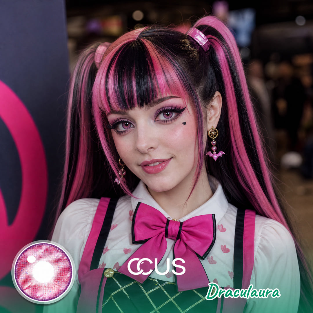 Draculaura Cosplay Contacts | Ccus Eyewear