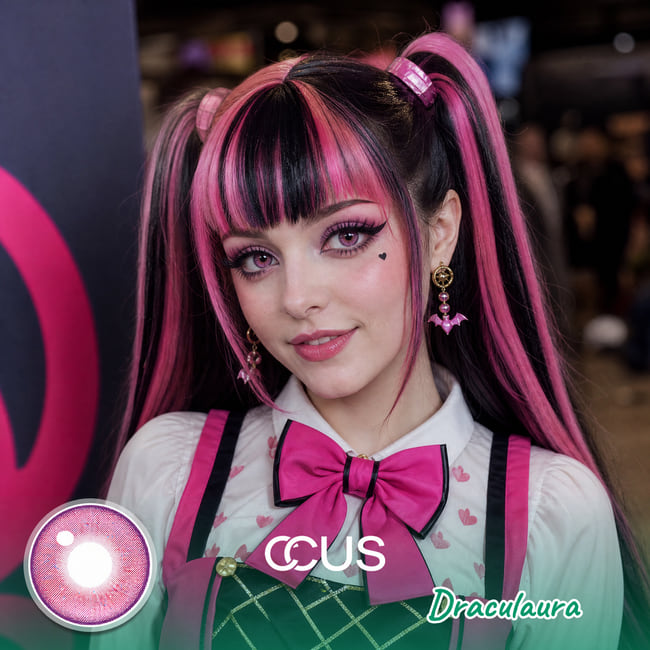 Draculaura Cosplay Contacts | CCUS Eyewear