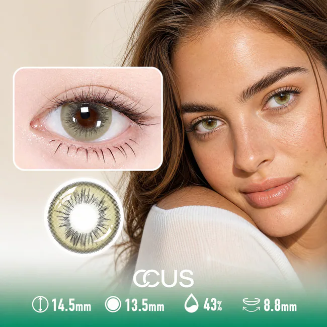 Dawn Blossom Honey Brown Contact Lenses