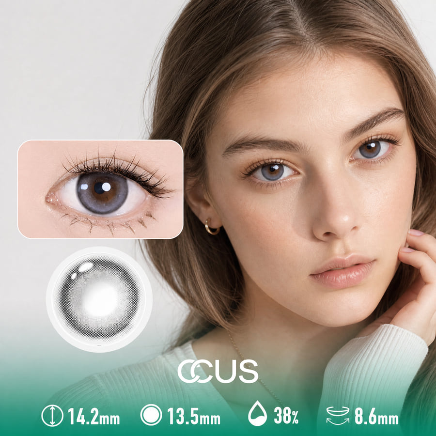 Daylight Pewter Silver Contact Lenses - Ccus Eyewear · Premium Colored Contacts Daylight Pewter Silver Contact Lenses