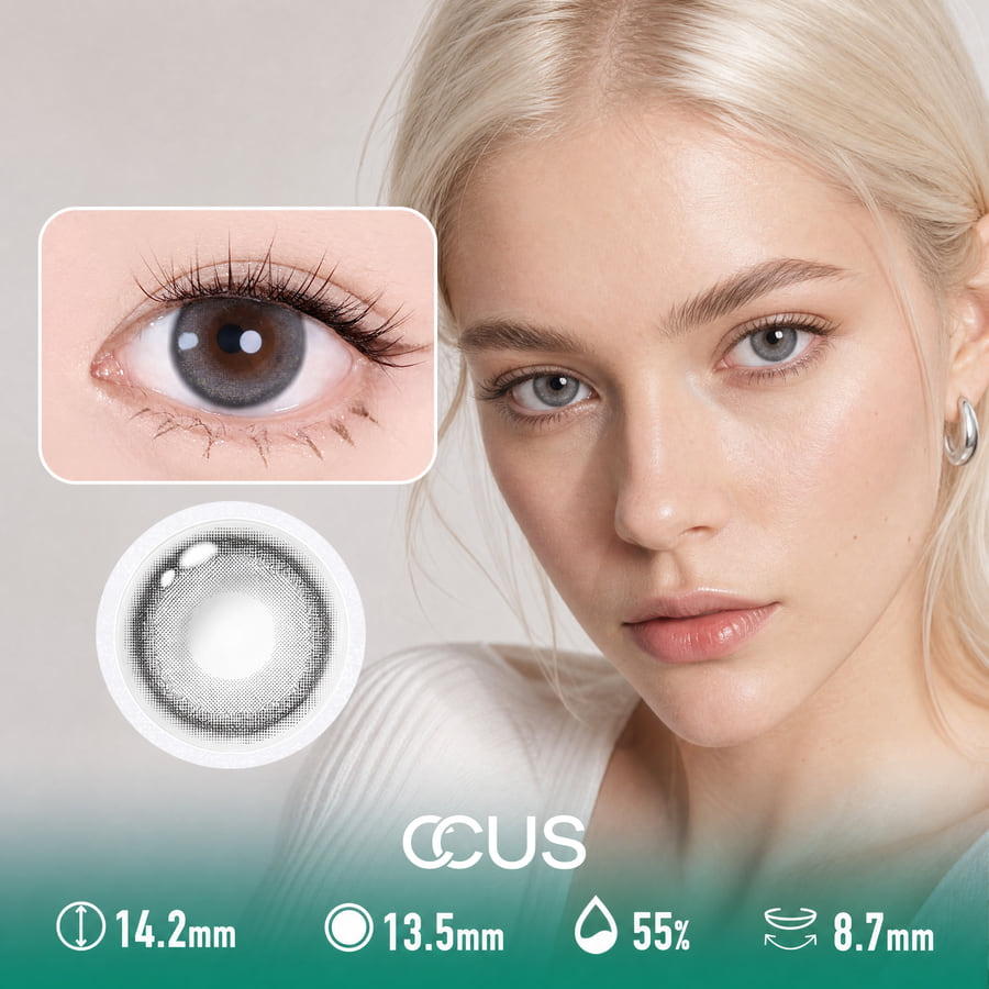 Prague Pearl Grey Contact Lenses