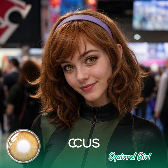 Squirrel Girl Cosplay Contacts | CCUS Eyewear