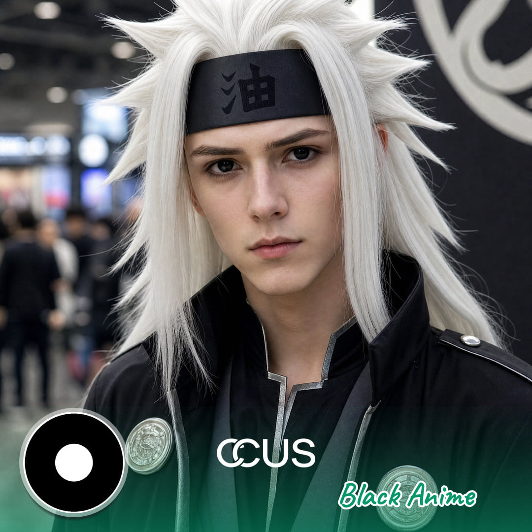 Black Anime Cosplay Contacts | Ccus Eyewear