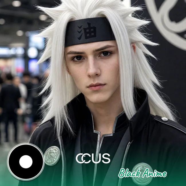 Black Anime Cosplay Contacts | CCUS Eyewear