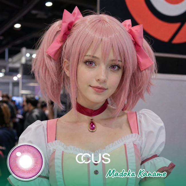Madoka Kaname Cosplay Contacts | CCUS Eyewear