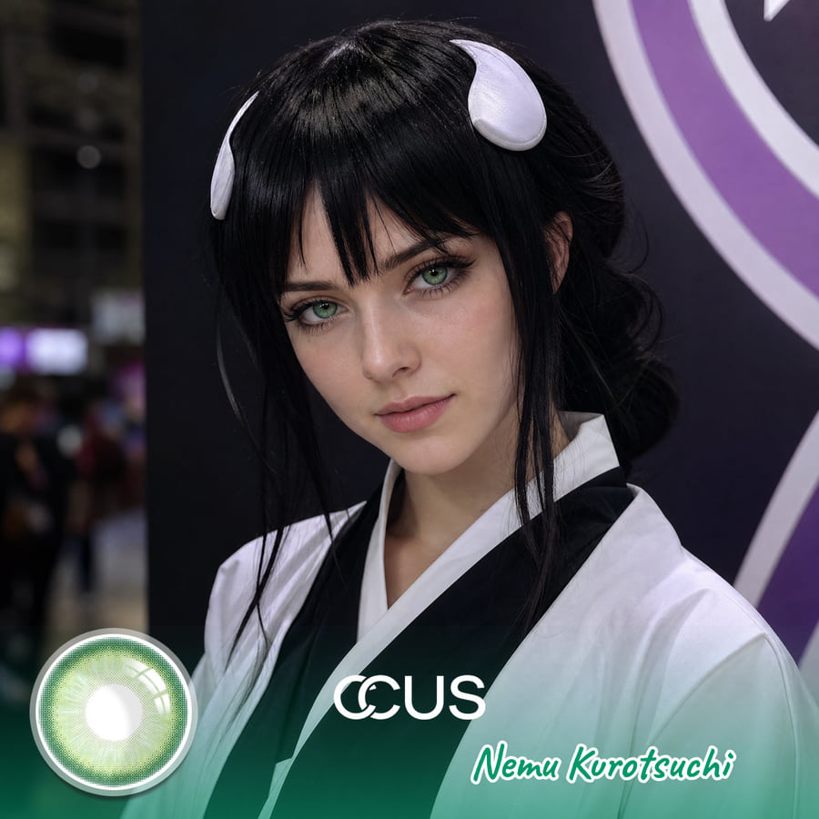 Nemu Kurotsuchi Cosplay Contact Lenses - Ccus Eyewear · Premium Colored Contacts Nemu Kurotsuchi Cosplay Contacts | Ccus Eyewear