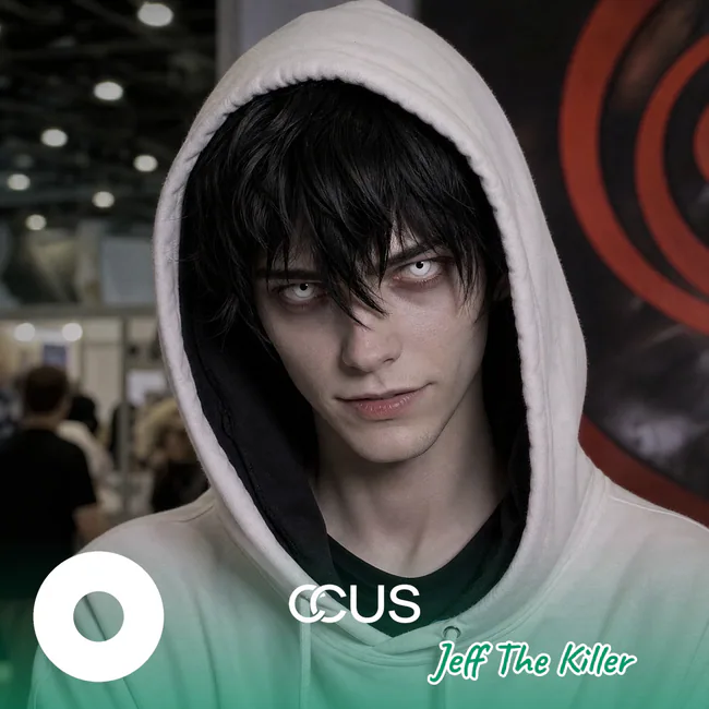 Jeff The Killer Cosplay Contacts | CCUS Eyewear