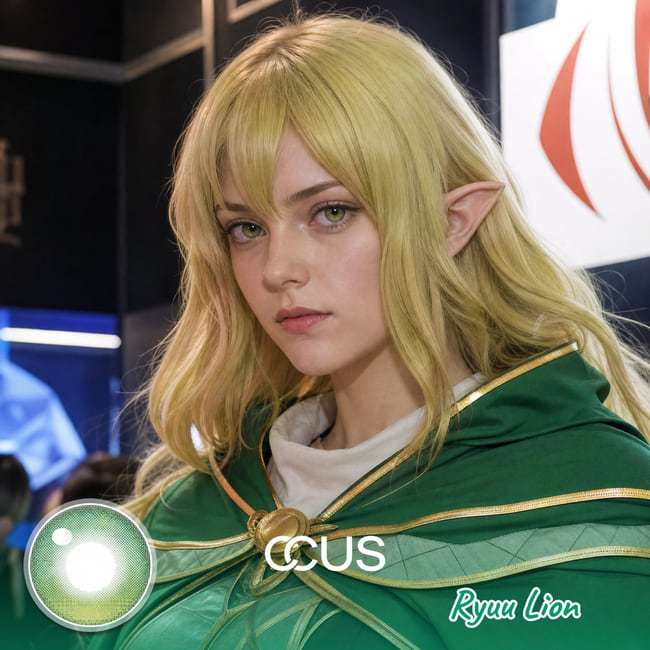 Ryuu Lion Cosplay Contacts | CCUS Eyewear