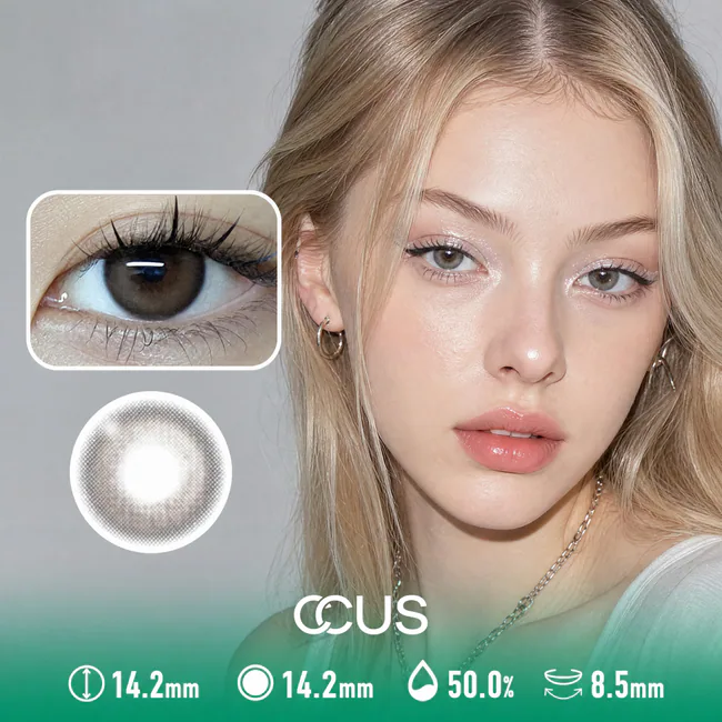 Frost Mist Mocha Brown Contact Lenses