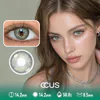 Camera Flash Jade Green Contact Lenses