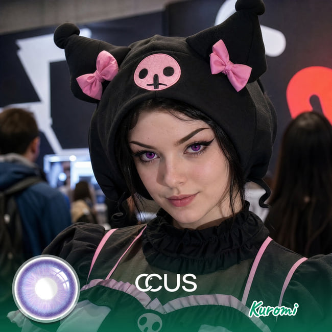 Kuromi Cosplay Contacts | CCUS Eyewear