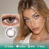Glass Haze Brown Contact Lenses