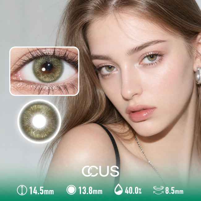 Home - Ccus Eyewear · Premium Colored Contacts Static Meadow Green Contact Lenses