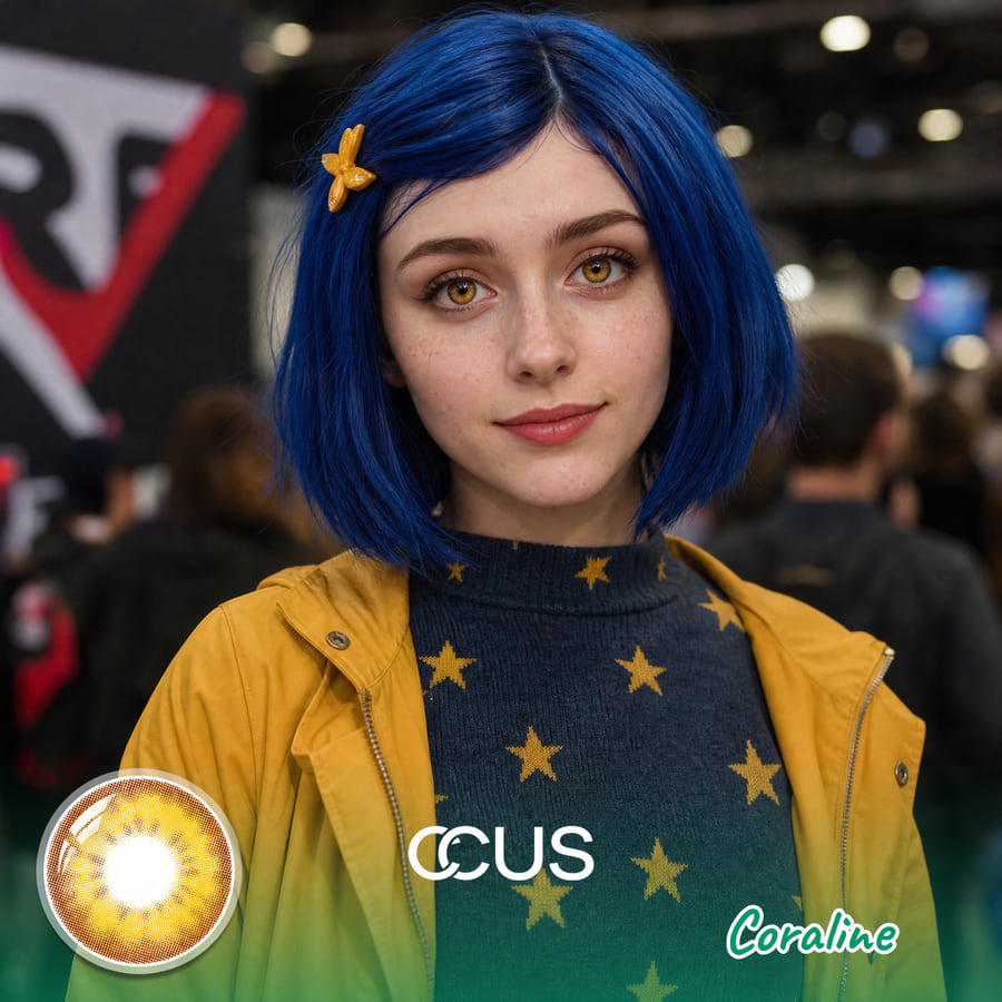Coraline Cosplay Contacts | Ccus Eyewear