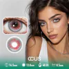 Pearl Dusk Blush Pink Contact Lenses
