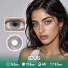Glitter Gloss Amethyst Purple Contact Lenses