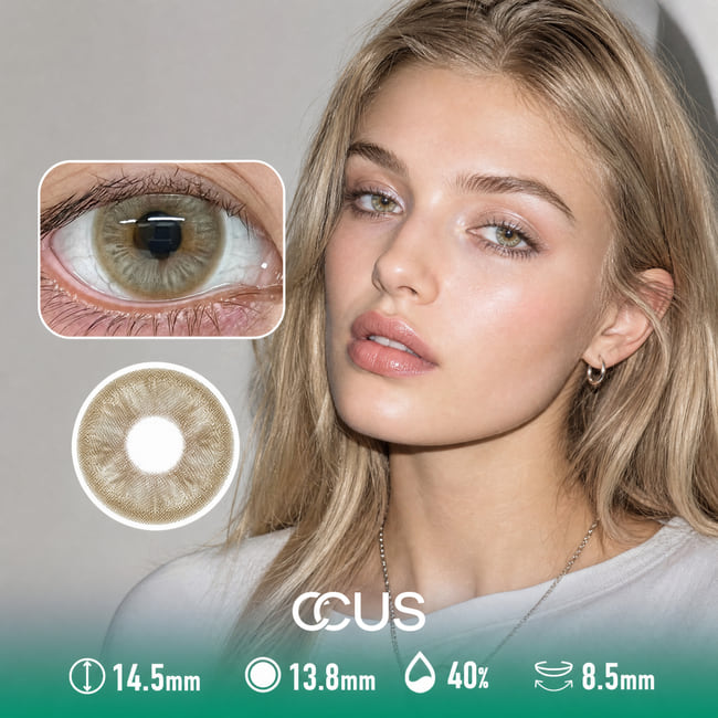 Home - Ccus Eyewear · Premium Colored Contacts Butter Gloss Amber Brown Contact Lenses