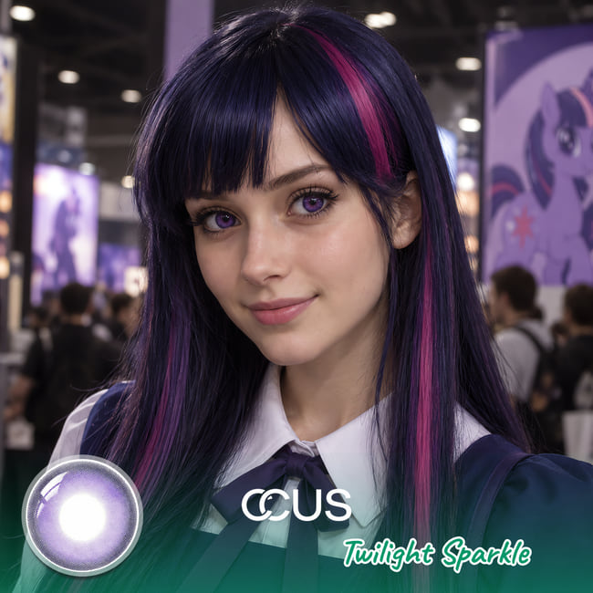 Twilight Sparkle Cosplay Contacts | CCUS Eyewear
