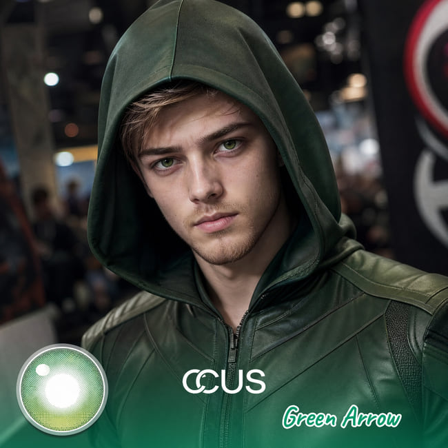 Green Arrow Cosplay Contacts | CCUS Eyewear