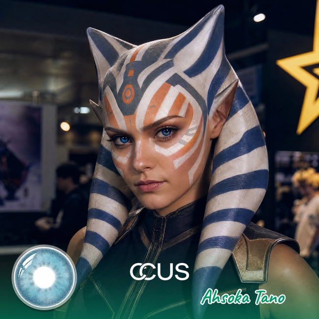 Ahsoka Tano Cosplay Contacts | CCUS Eyewear