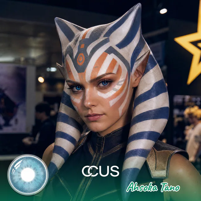 Ahsoka Tano Cosplay Contacts | CCUS Eyewear