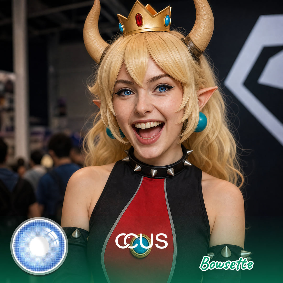 Bowsette Cosplay Contact Lenses - Ccus Eyewear · Premium Colored Contacts Bowsette Cosplay Contacts | Ccus Eyewear