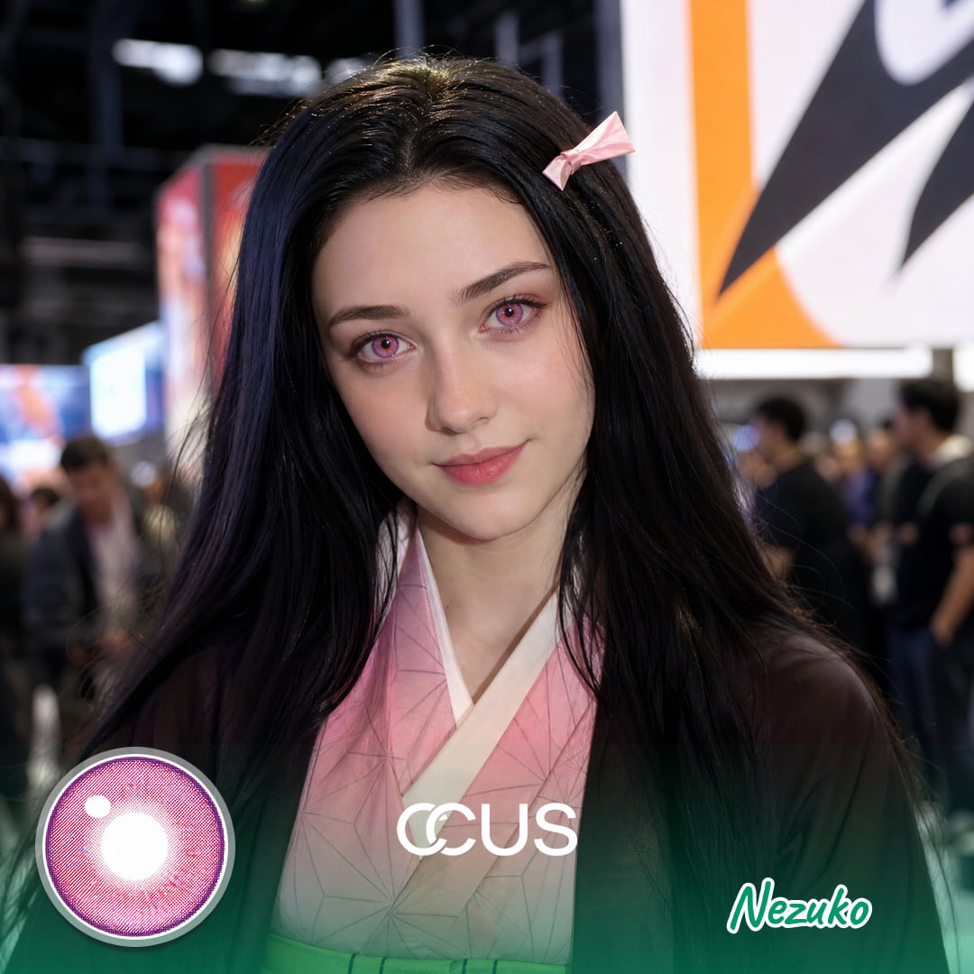 Nezuko Cosplay Contacts | Ccus Eyewear